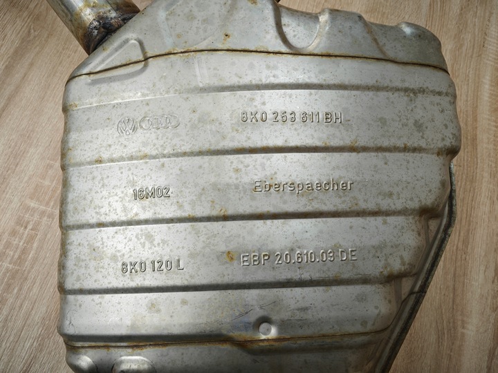 фото №7, Оригинальный выхлоп глушитель audi a5 8t 2.0 tdi рестайлинг 8k0253611bh 14km!