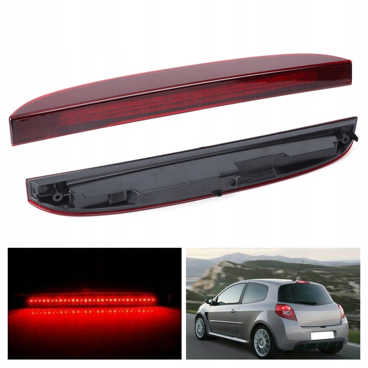 фото №3, Renault clio лампа гальмування 7700410753 червона