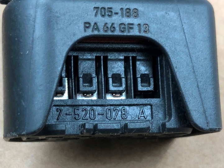 фото №7, Штекер регулятора редуктора разъём штекер жгут bmw 7526417