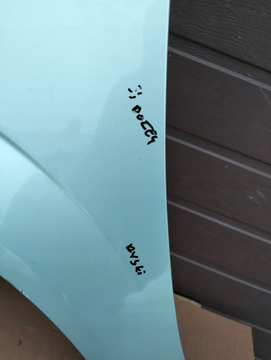 фото №10, Крыло левый перед opel zafira b ii годы 05-14 оригинал лак