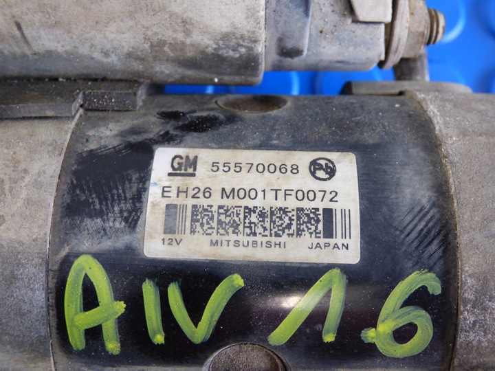 фото №4, Стартер 55570068 opel astra j iv 1.6 cdti