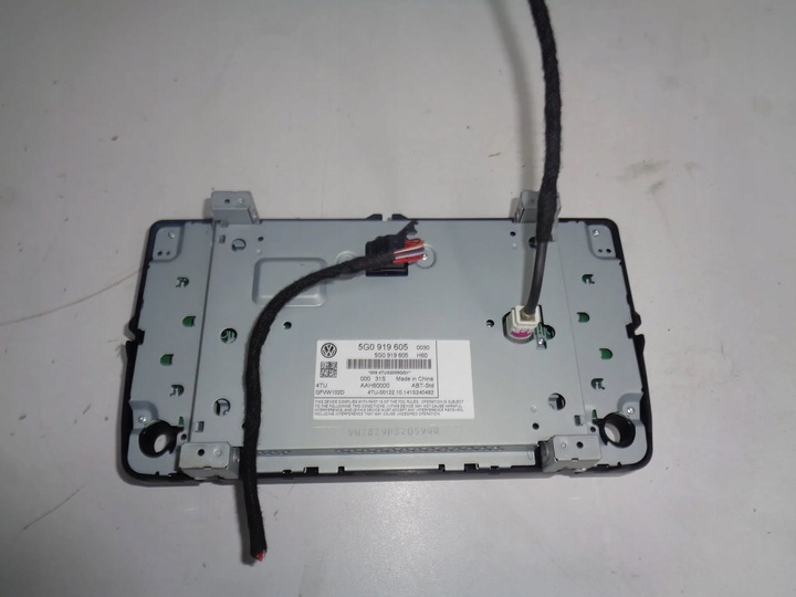 фото №3, Vw golf vii 7 монитор радио дисплей 12r-