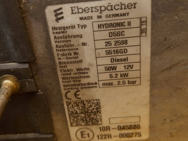 фото №10, Ford ranger v 16r. вебасто hydronic ii комплект 252598