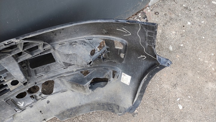 фото №6, Vw crafter 7e0 бампер перед переднє структура