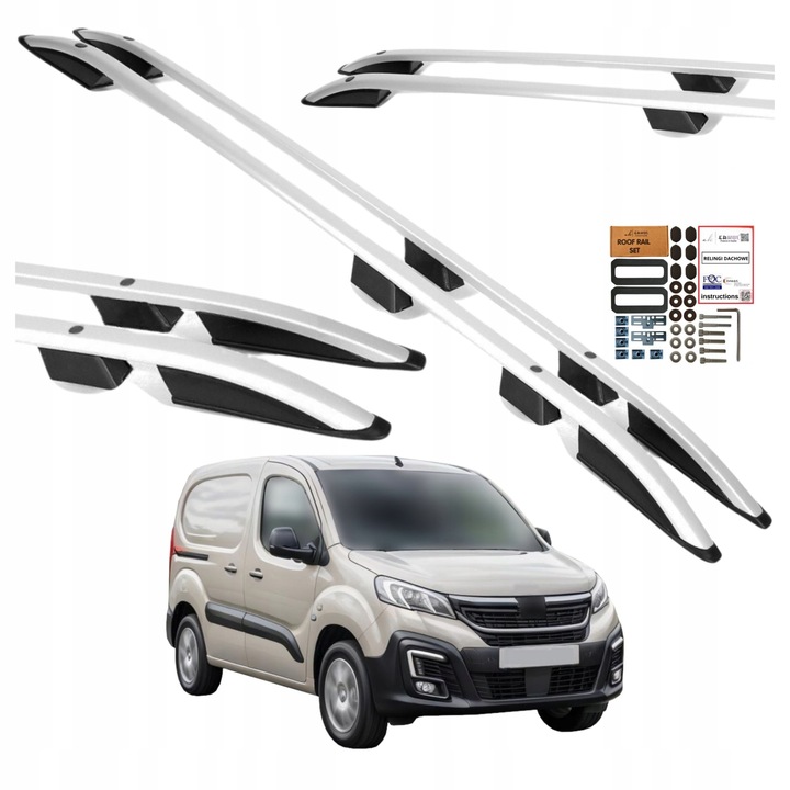 фото №1, Рейлинги крышные vivaro expert proace jumpy zafira life scudo l2 стандарт