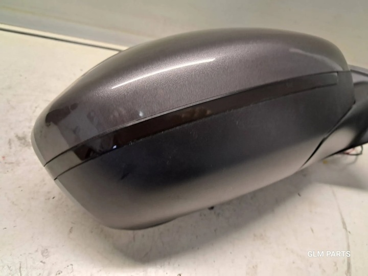 фото №9, Peugeot 308 ii t9 праві дзеркало 8 pin 9 кабелі чорний поворотник