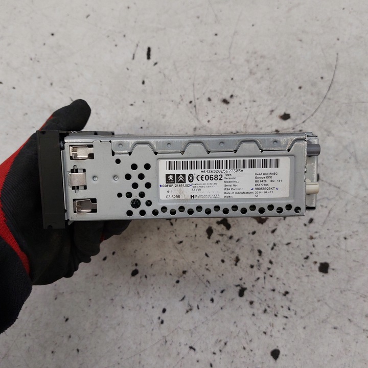 фото №7, Peugeot 5008 радіо заводські cd навігація 98058929xt 21491j02