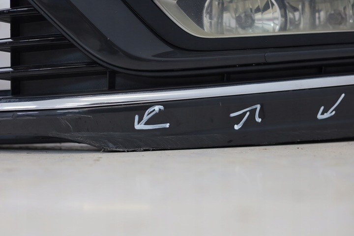 фото №9, Бампер перед переднее распылитель pdc r-line vw passat b7 kol. li7f 10-14