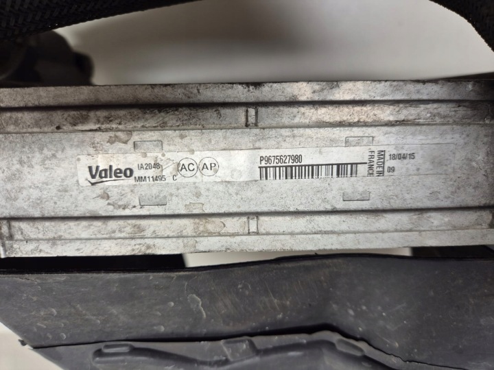 фото №7, Citroen c4 picasso ii інтеркулер радіатор повітря оригінал p9675627980