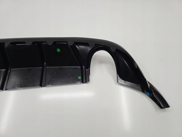 фото №8, Спойлер диффузор накладка бампера reiger vw golf vii 7 gti gtd рестайлинг 16- зад