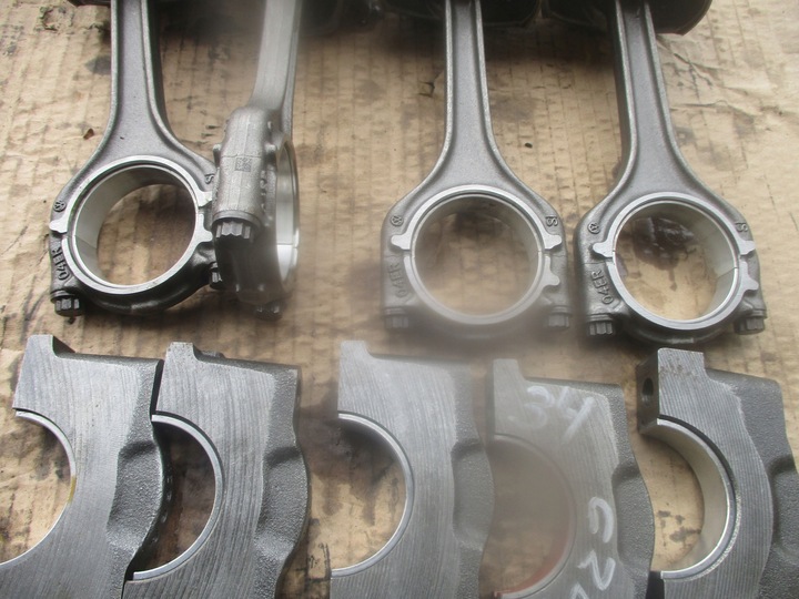 фото №8, Wał колінчастий 04eaj 04er поршні шатуни 1.5tsi czea