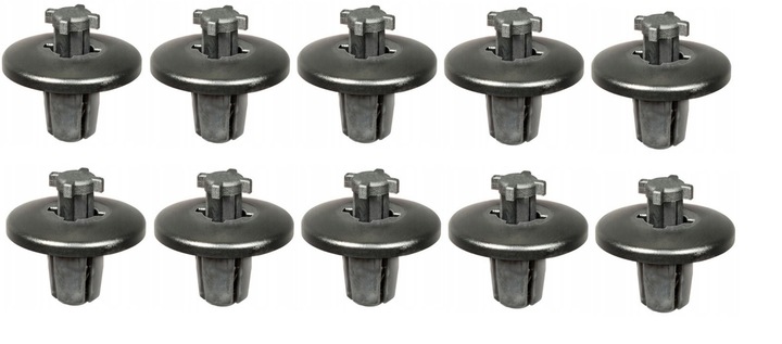 фото №1, 10x кліпса штифт підкрилки peugeot 307 406 607 c3 c5