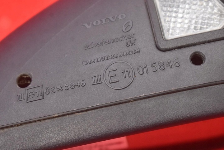 фото №10, Дзеркало праві хром eu 015846 volvo s60 1 i sedan рестайлінг 04-09 9 pin