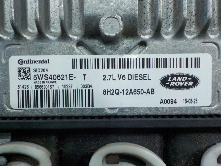 фото №6, Range rover sport i 2.7 td v6 06r блок керування двигуном (ебу, мізки двигуна, контролер двигуна) 8h2q-12a650-ab