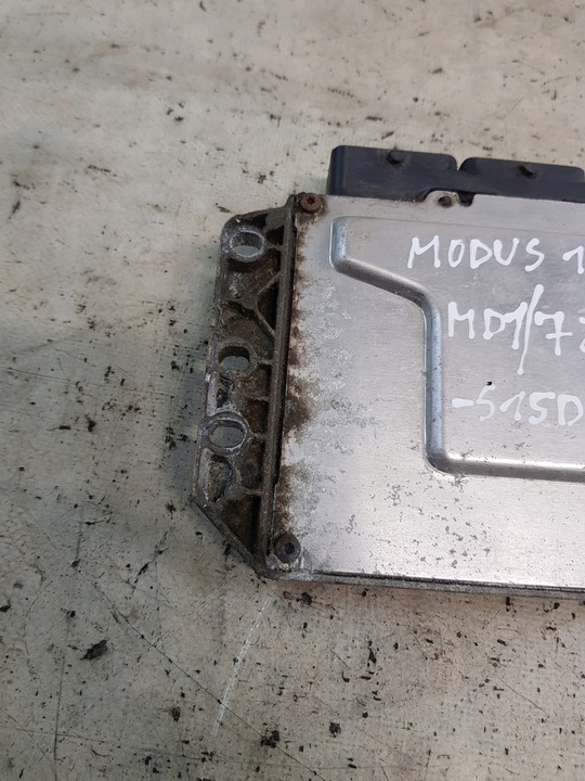 фото №6, Блок управления двигателя modus 1.6b 8200411717 8200376474 21584913-3a