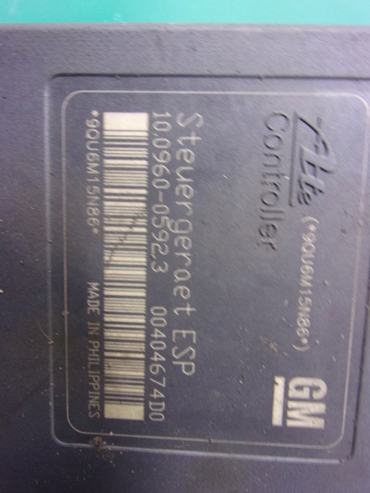 фото №7, Opel zafira b 1.9 cdti насос abs насос гальмівна 10096005923