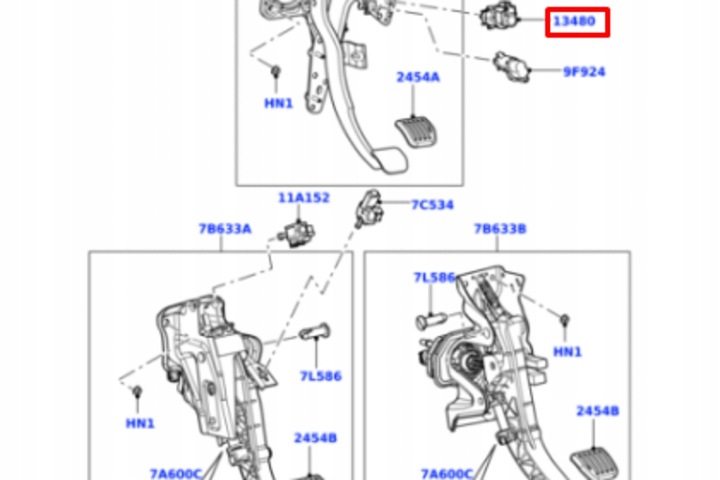 фото №8, Land rover freeer 2 l359 перемикач світла сплаву новий оригінальний lr03295