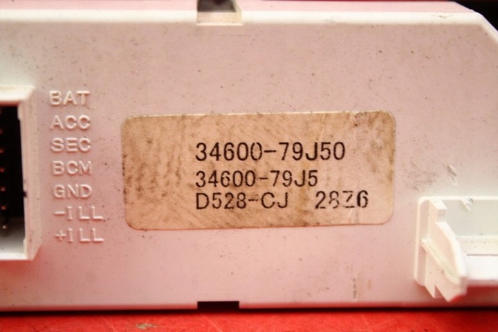 фото №6, Дисплей радіо 34600-79j50 suzuki sx4 1 i 06-14