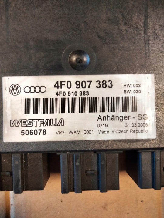 фото №11, Audi a6 c6 4f hak 4f0800491 c 4f0907383 2008r
