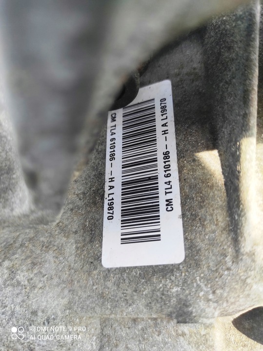 фото №6, Коробка передач коробки передач tl4610186 renault megane 3 1.6 16v