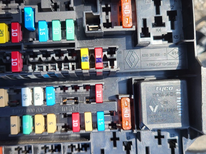 фото №12, Установка интерьера жгут электрический renault laguna iii 3 универсал dci оригинальный номер eu