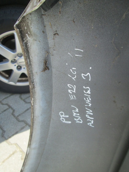 фото №12, Крило ліве bmw e92 lci 2009-13 альпійський білий 3