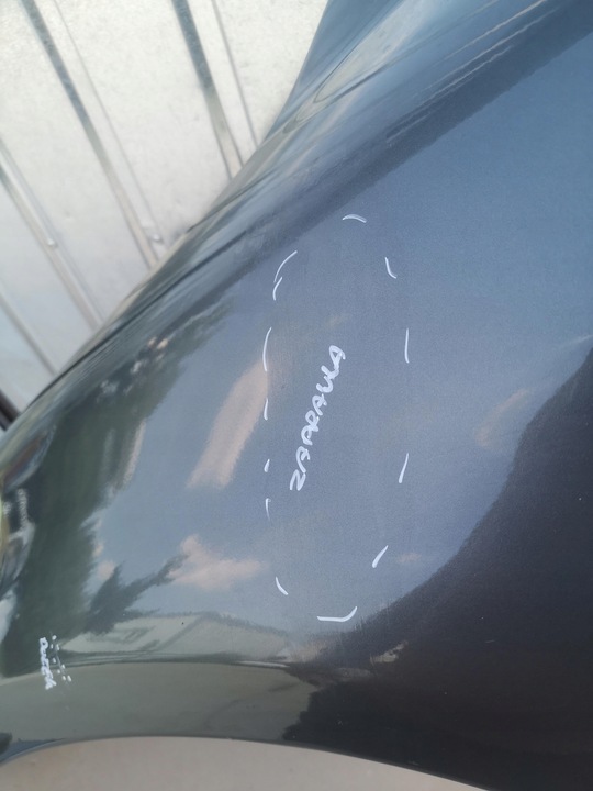 фото №9, Крыло левый перед mazda 6 gg рестайлинг 06-08 оригинал лак