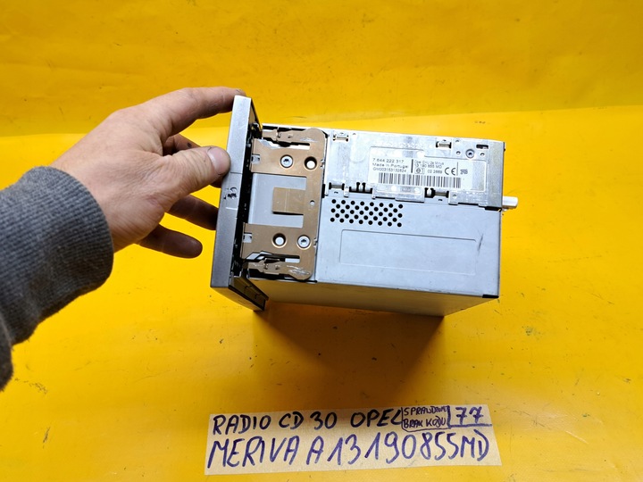 фото №12, Радіо cd 30 opel meriva a 03-08r 13190855 md .