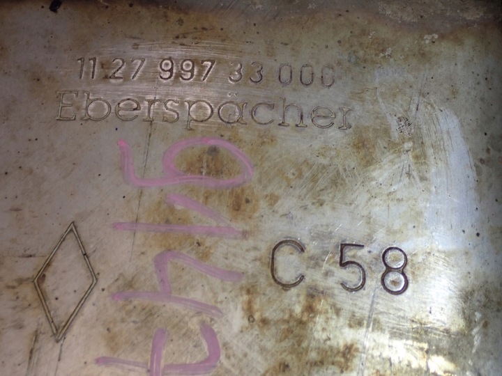 фото №5, Renault scenic i 1,9 f9q818 рестайлінг каталізатор 112799733000 c58