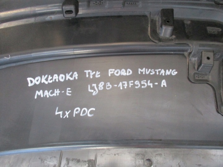 фото №11, Накладка бампера зад задня ford mustang mach-e 4xpdc lj8b-17f954-a