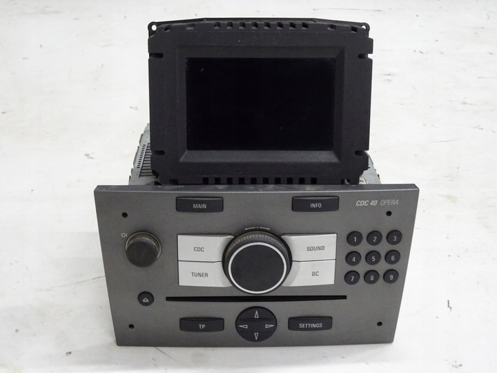 фото №1, Vectra c радіо радіопрогравач дисплей cdc40