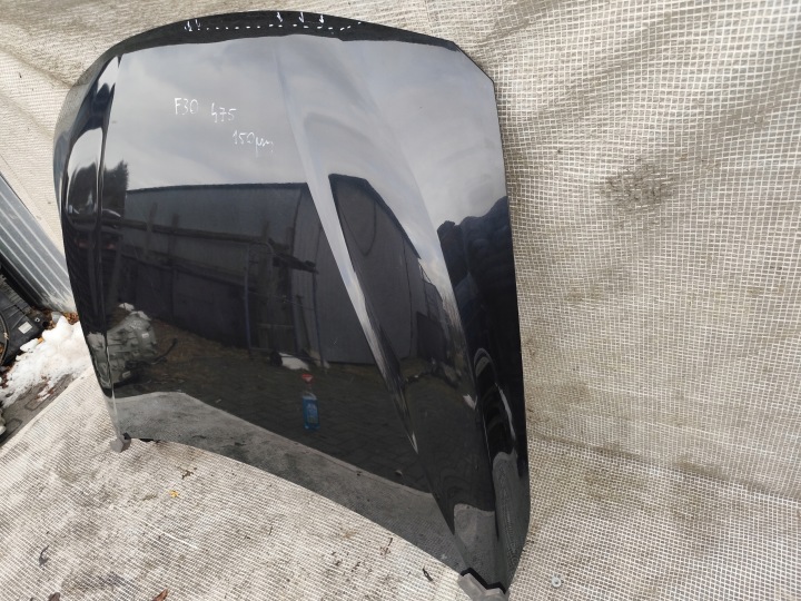 фото №8, Bmw f30 f31 12-18 капот кришка двигуна чорна 475 чорний sapphire