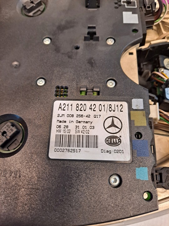 фото №6, Лампа стеля mercedes w211 a2118204201