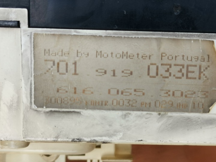фото №5, Спидометр vw t4 701919033ek 2,5tdi 6160653023