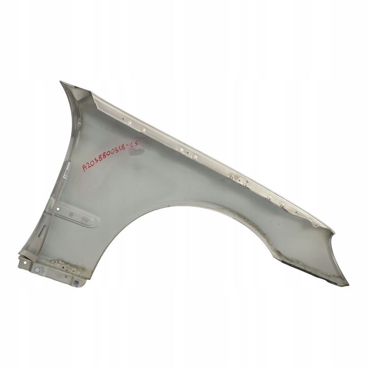 фото №15, Mercedes w203 крыло левый переднее cubanite серебряный серебряный металлик - 723