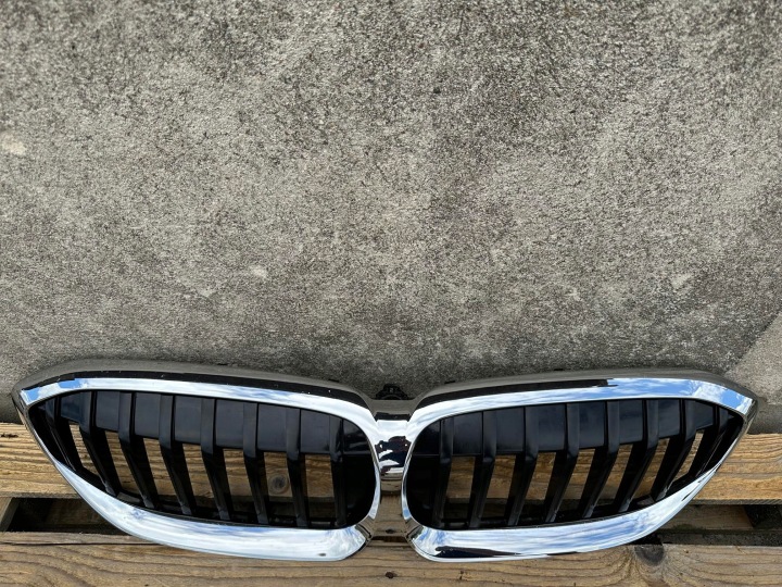 фото №4, Центральна решітка бампера bmw 3 g20 g21 ідеальний великопольське воєводство