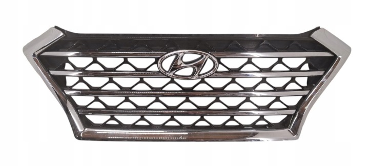 фото №9, Решётка передний hyundai tucson iv nx4 рестайлинг 2020- решётка радиатора 86351-07600