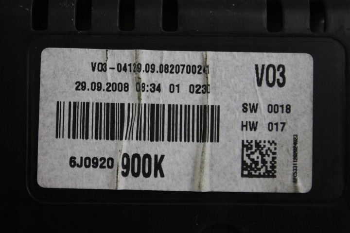 фото №6, Спидометр англичанин seat oem номер 6j0920900k