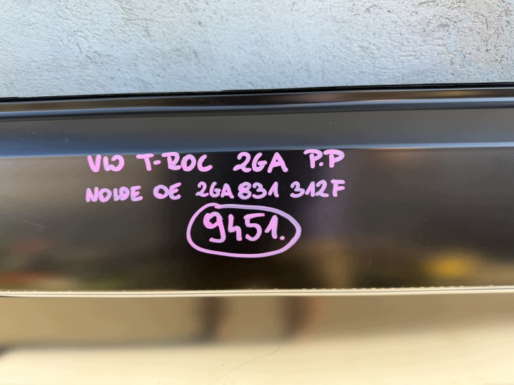 фото №11, Volkswagen t-roc 2ga дверь правая перед передние новое oem номер 9451