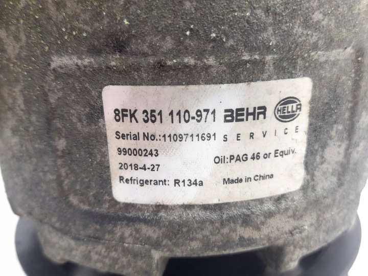 фото №7, Компресор кондиціонера 8fk351110971 seat ibiza iii 6l