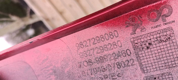 фото №8, Задній бампер peugeot 2008 ii 2 20- 9825985980