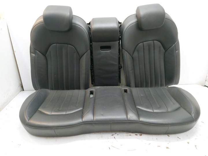 фото №12, Audi a8 d4 4h 2012 диван сидіння шкіряні чорні підігрів оригінал