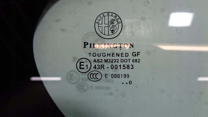 фото №2, Стекло кузовная alfa romeo mito 10r. правая задняя