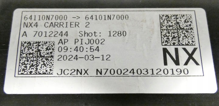 фото №9, Hyundai tucson 4 20- 64110n7000 усилитель лобовое pas переднее + балка