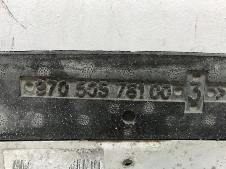 фото №9, Porsche panamera балка бампера абсорбер перед