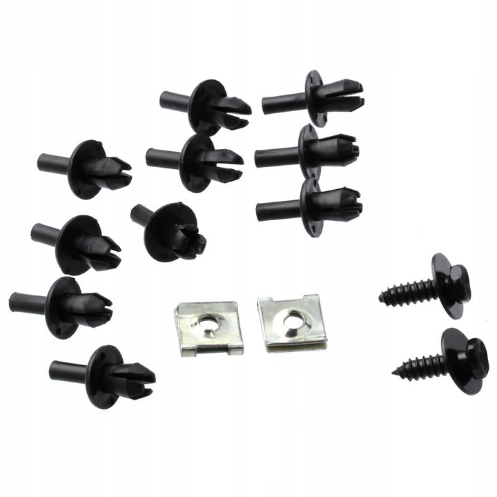 фото №1, Набір кліпси підкрилок corsa b c zafira a meriva a