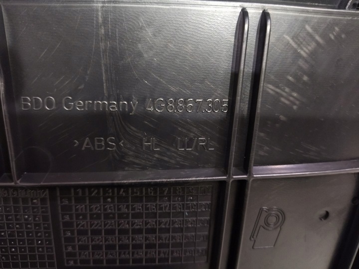 фото №12, 4g8867305 оббивка боковина двері лівий зад audi a7