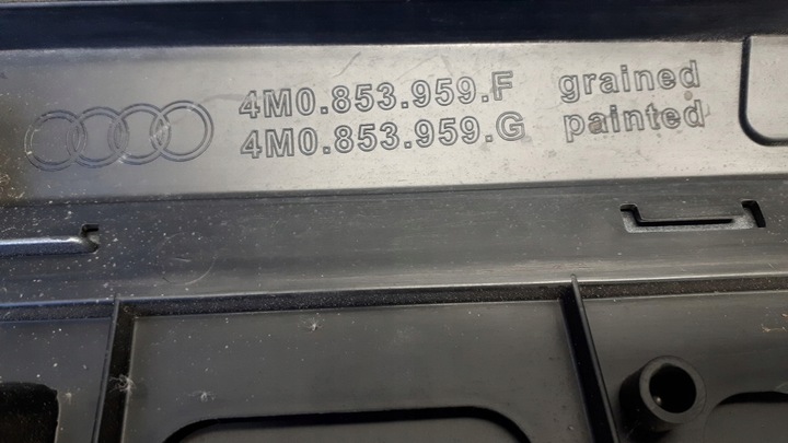 фото №13, 4m0853959f планка двері лівий перед audi q7 чорна