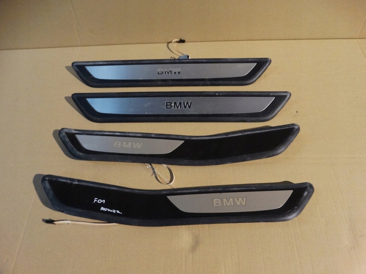 фото №1, Планки kpl. накладки порогові kpl. led bmw f01 1