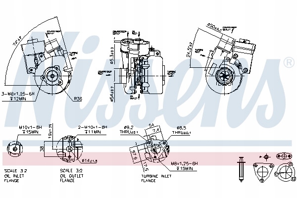 фото №8, Турбонагнітач nissens 93125 pl dystrybucja